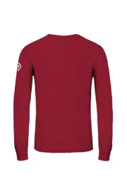 maglia maniche lunghe uomo rosso JUMA Monvic retro