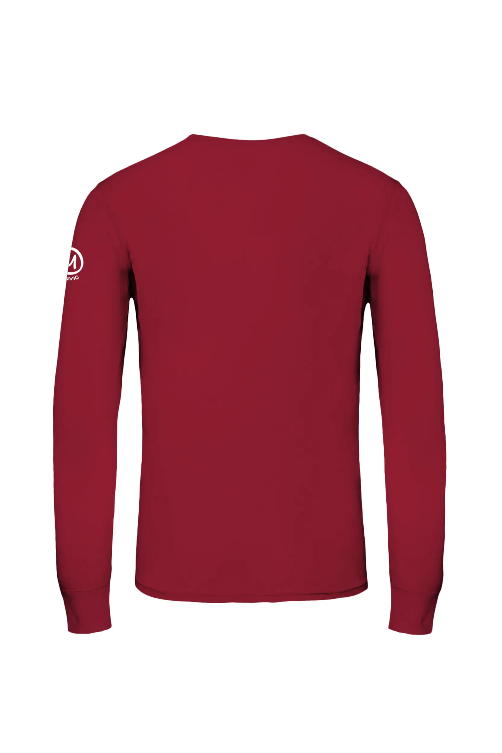 maglia maniche lunghe uomo rosso JUMA Monvic retro