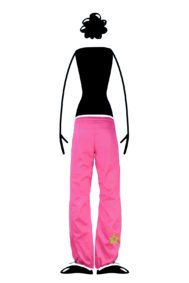 pantalone arrampicata donna fucsia VIOLET Monvic