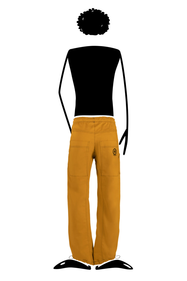 Men's Sports trousers yellow ocher extra-light JIMMY Monvic