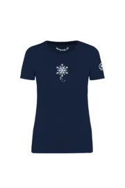 Women's climbing t-shirt "Mini snowflake" SHARON ORGANIC - Image 2