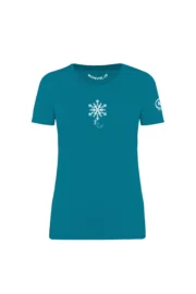 Women's climbing t-shirt "Mini snowflake" SHARON ORGANIC