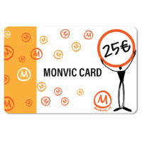 MONVIC COUPON CARD 25 euro