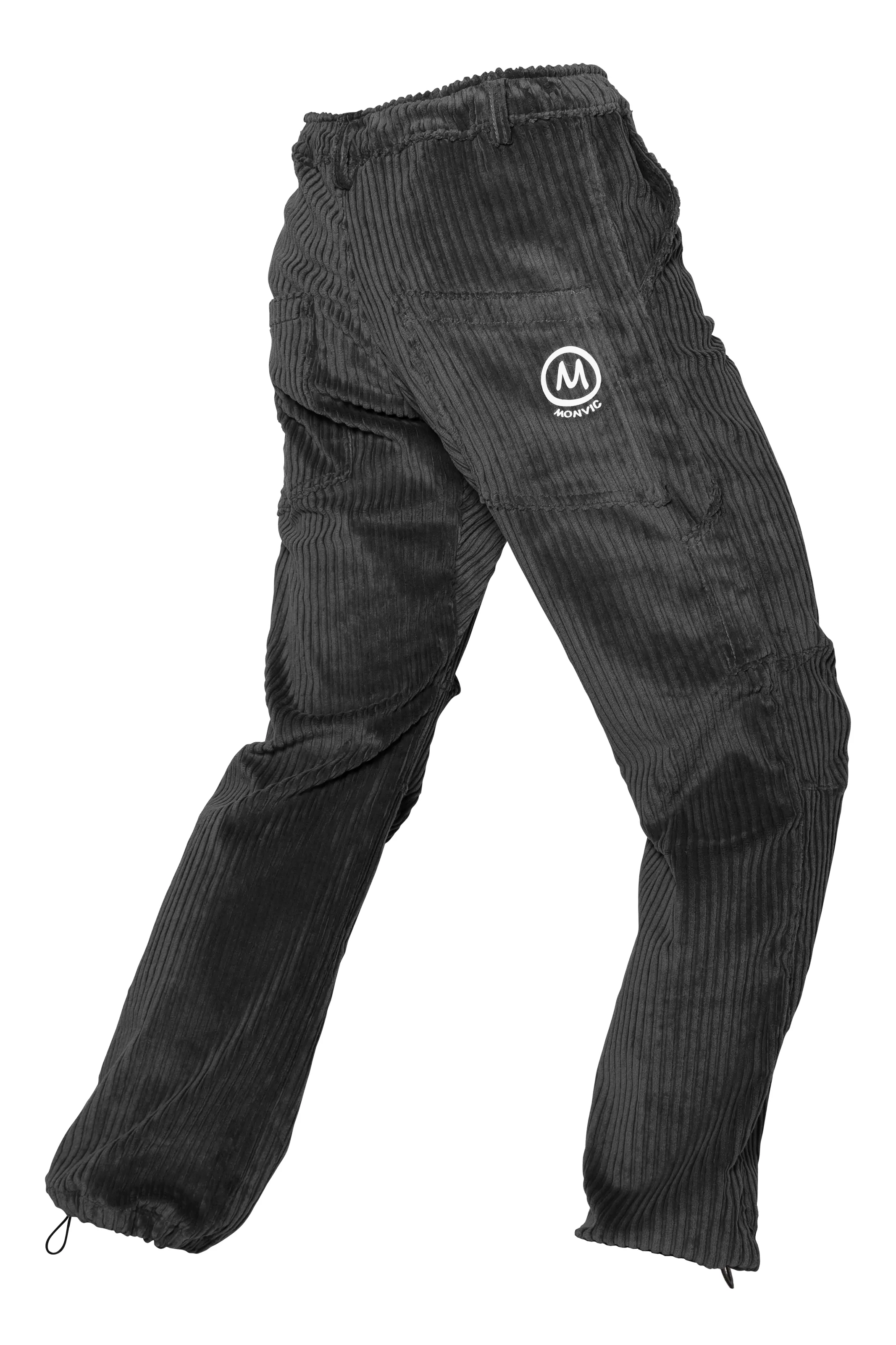 Pantalone in velluto costa francese da arrampicata - carbonio - uomo - GRILLO Monvic Pantalone in velluto costa francese da arrampicata - carbonio - uomo - GRILLO Monvic
