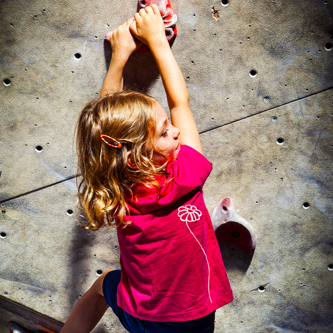 children's t-shirt for sports and climbing - TATA Monvic clothing