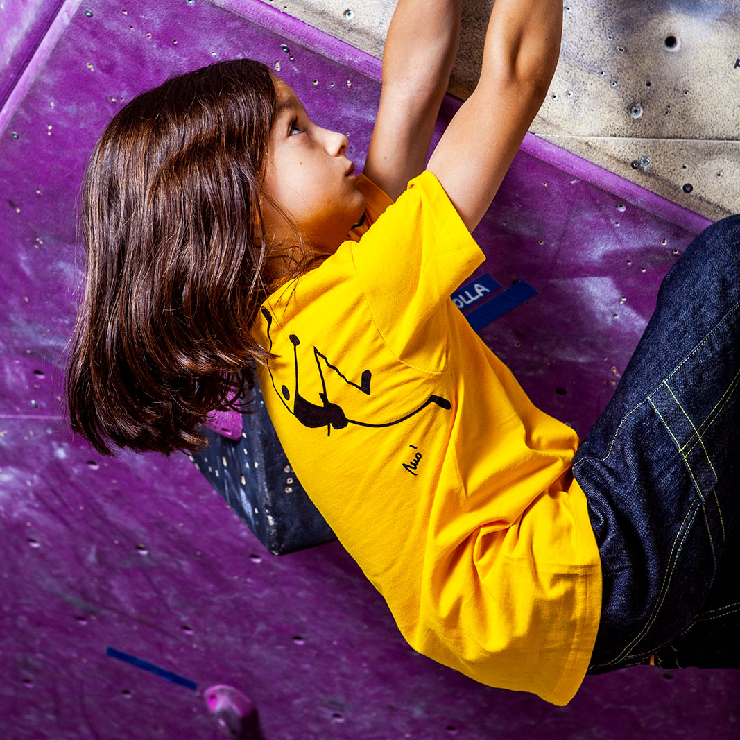children's t-shirt for sports and climbing - TATA Monvic clothing