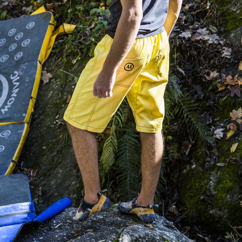 Shorts uomo SHORTY Monvic arrampicata sportiva
