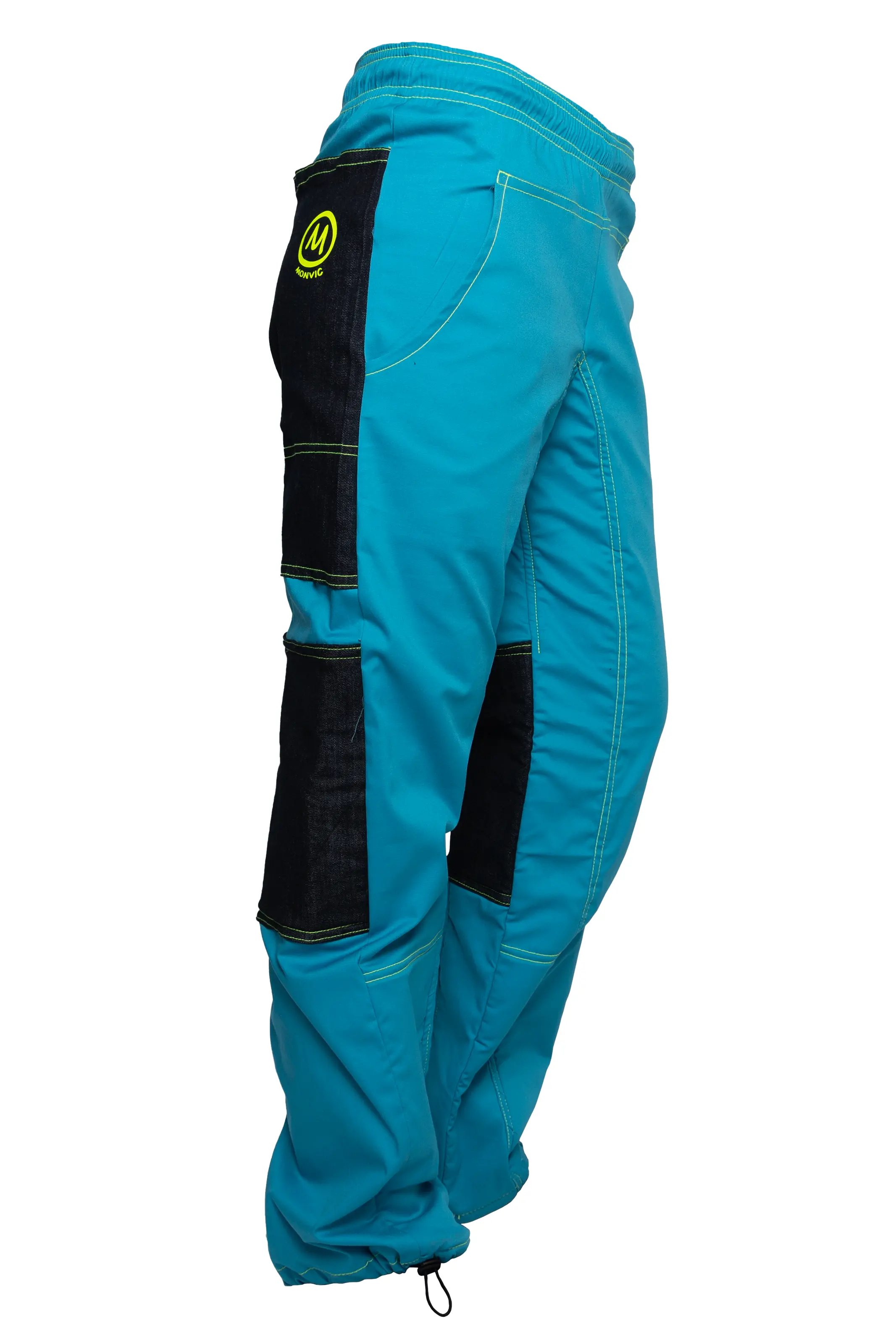 Pantalone per slackline con imbottiture - azzurro - CLOUDS Monvic