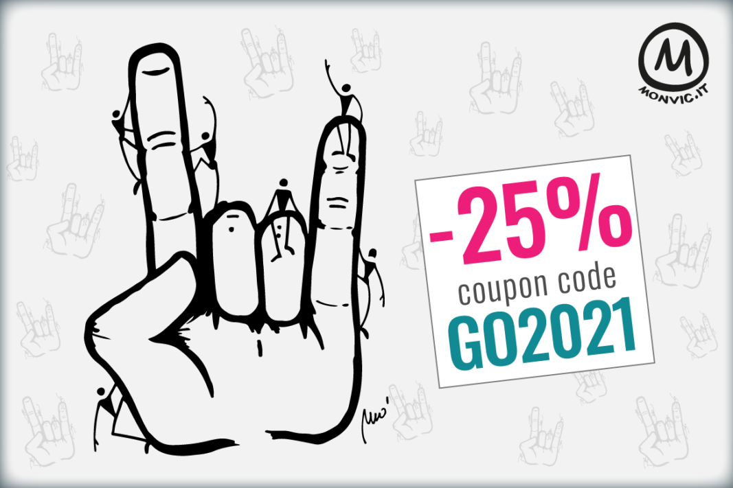 January Sales Month: 25% discount on all products until January 24th with coupon code GO2021 + FREE SHIPPING FROM 200€!