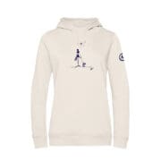 Hoodie women cream FEDRA Monvic