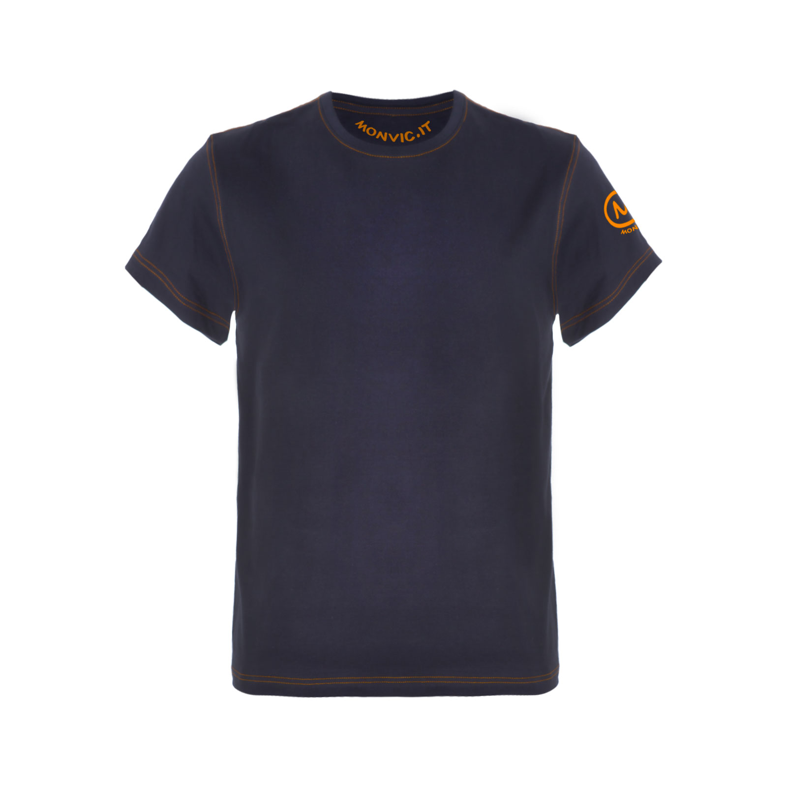 T-shirt arrampicata uomo DOUBLE Monvic blu navy