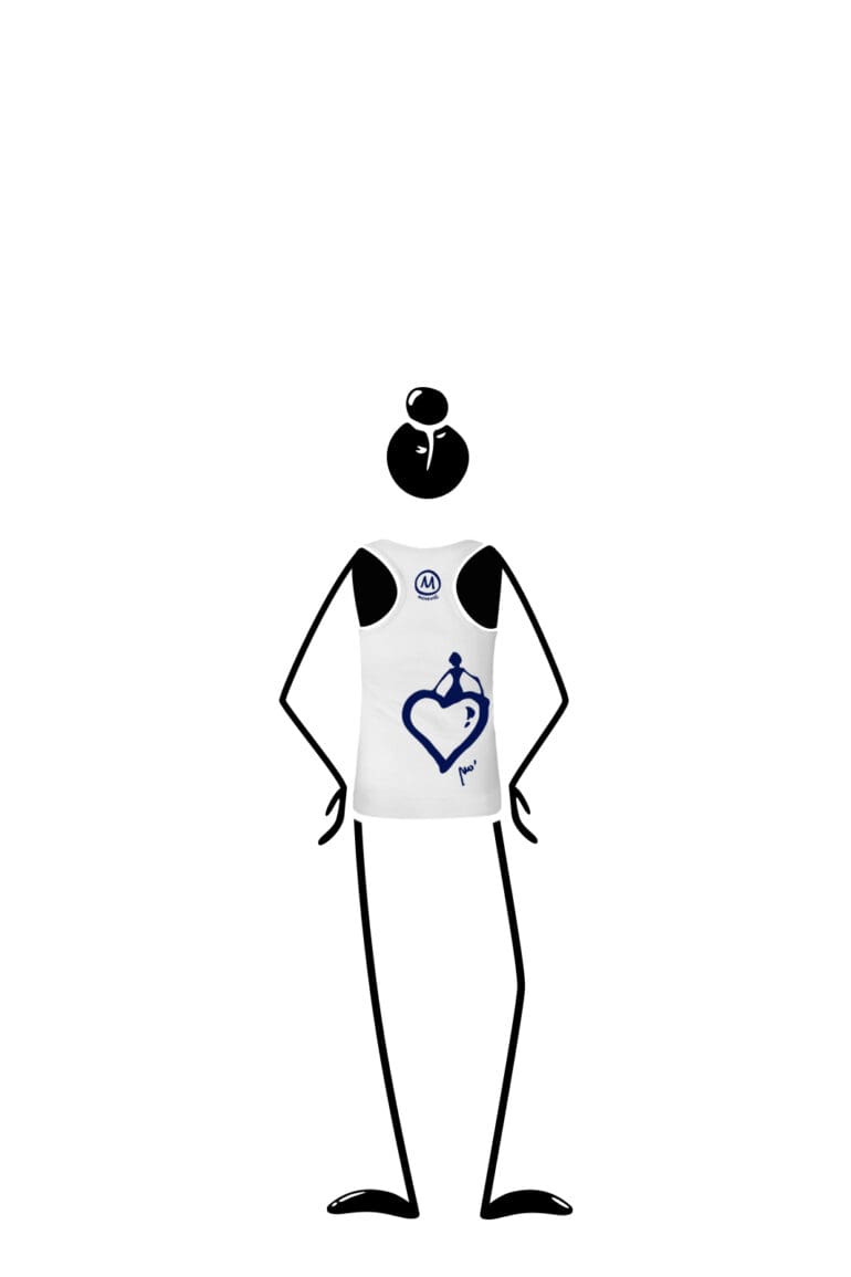 tank top kids white SUSY Monvic