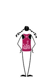 canottiera bambina fucsia SUSY Monvic