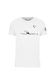Swim t-shirt men freestyle white Monvic