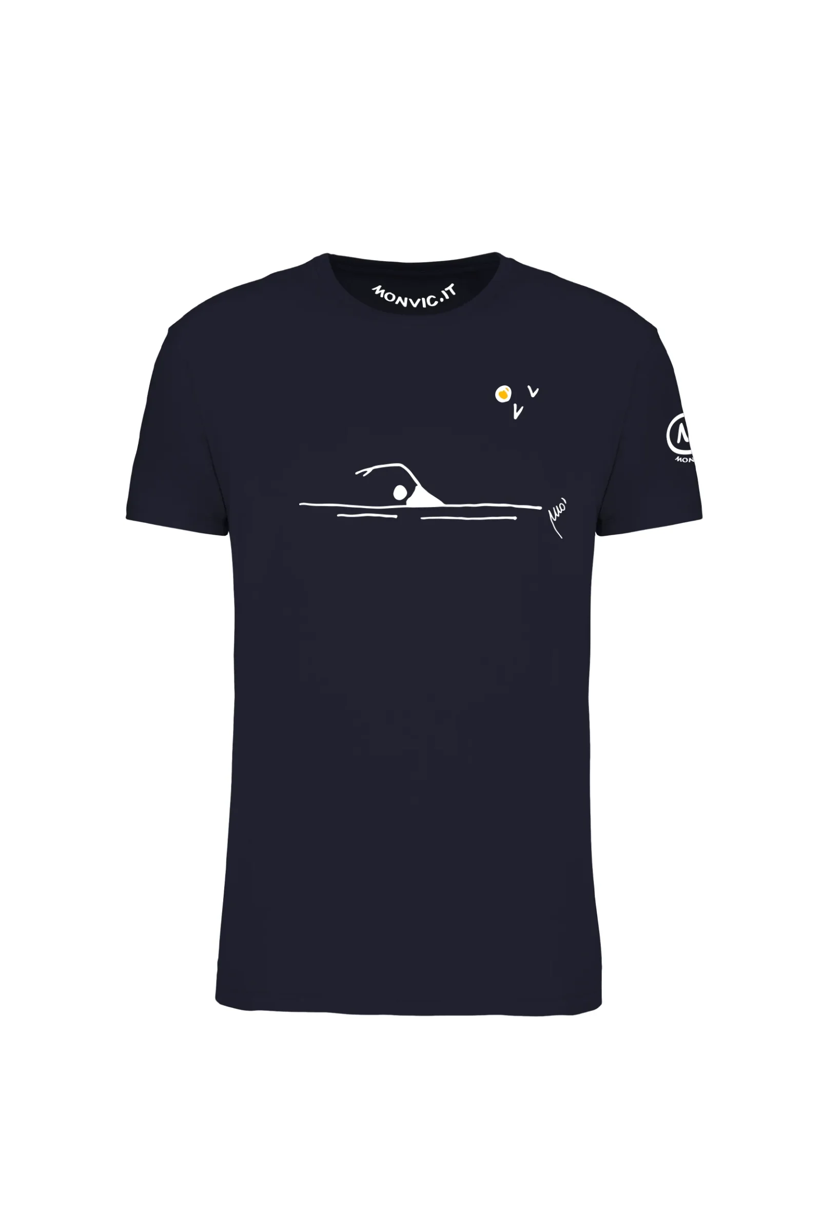 T-shirt homme natation – crawl & fluidité Monvic