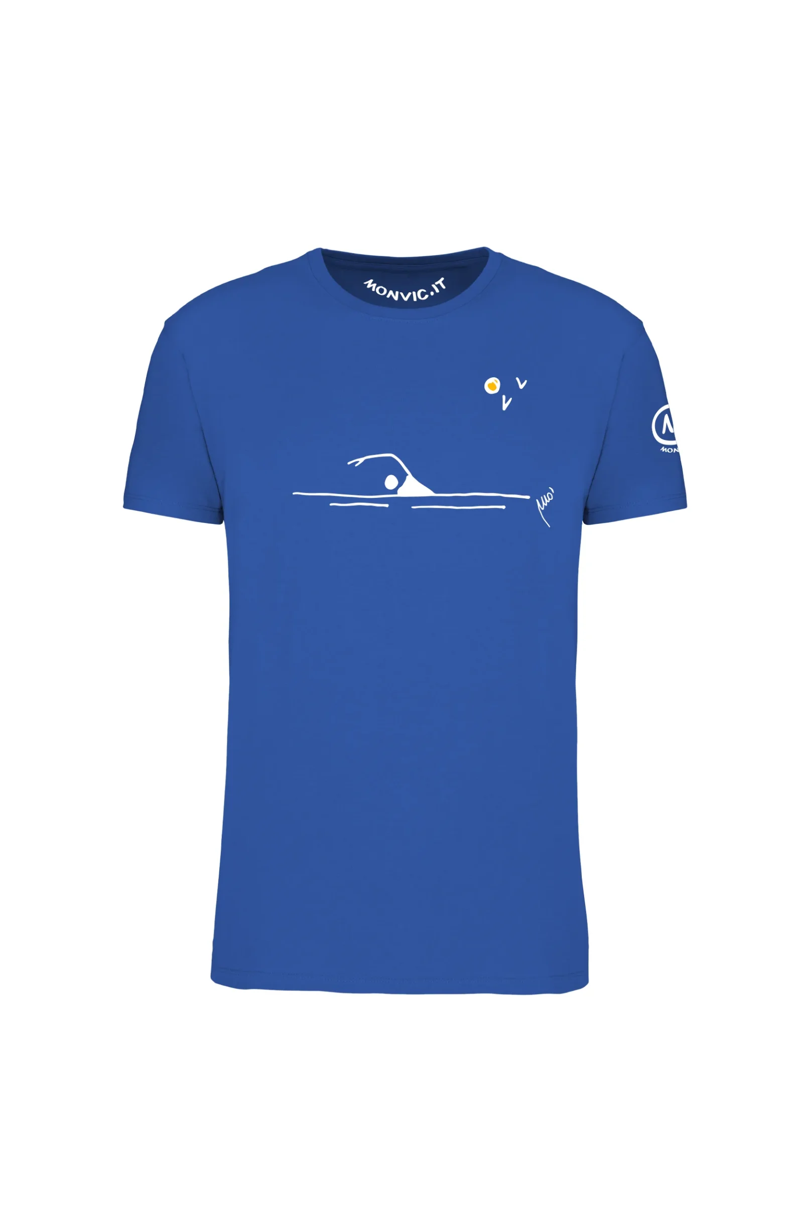 T-shirt natation homme crawl Monvic
