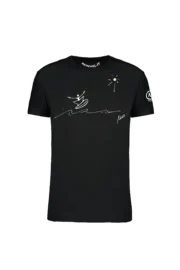 Monvic Wave tee – Surf-style cotton t-shirt