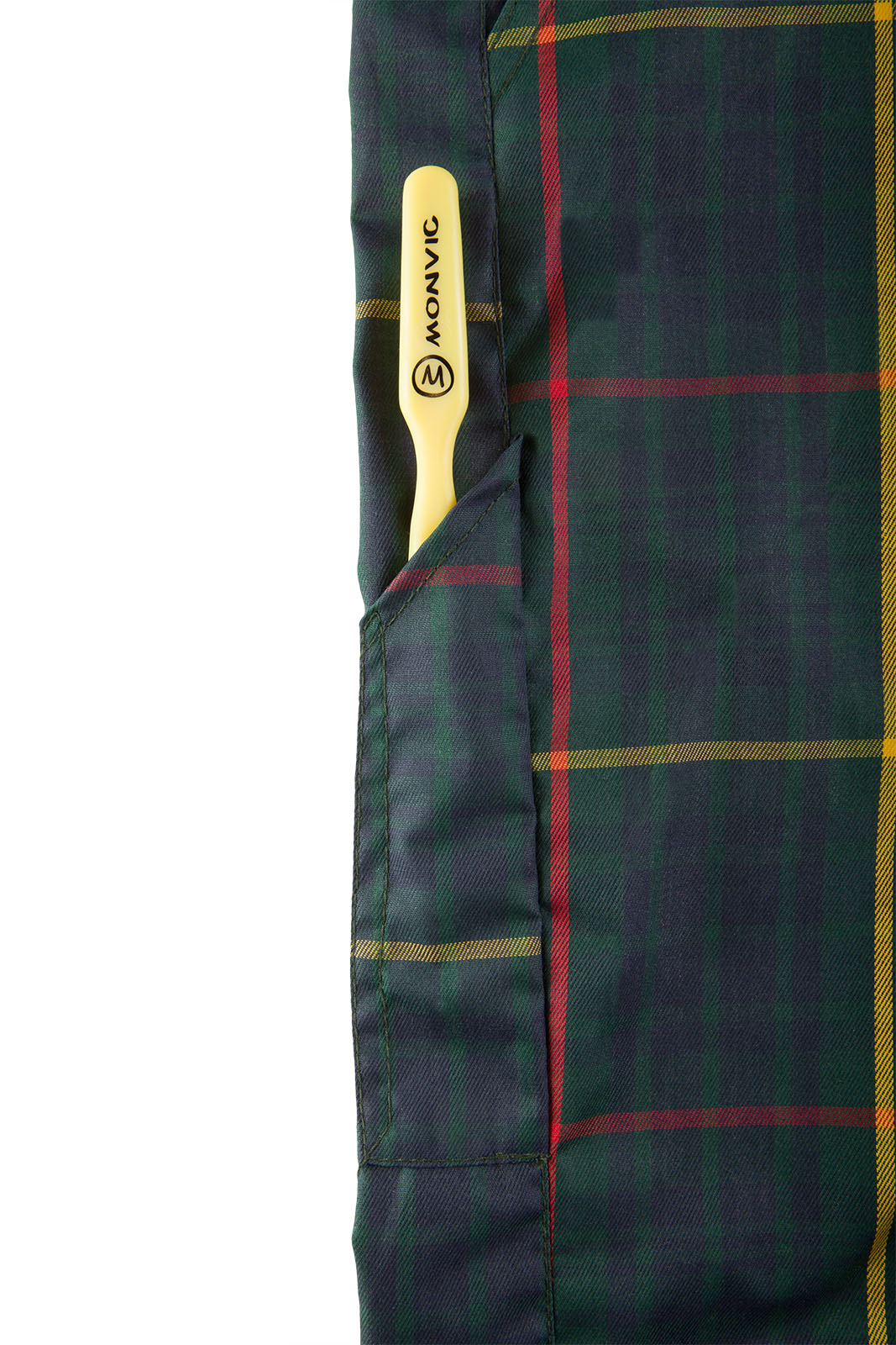 pantalon randonnée pour homme Prince de Galles vert BILLY 2 Monvic