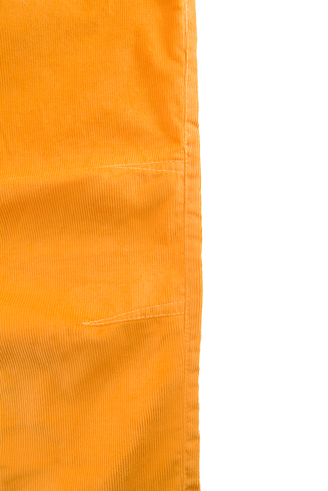 pantalone velluto a coste strette arancione uomo GRILLO Monvic per arrampicata