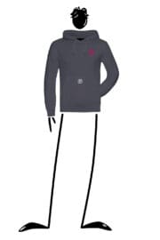 felpa arrampicata uomo NAVAJO Monvic for Frasassi carbon fronte