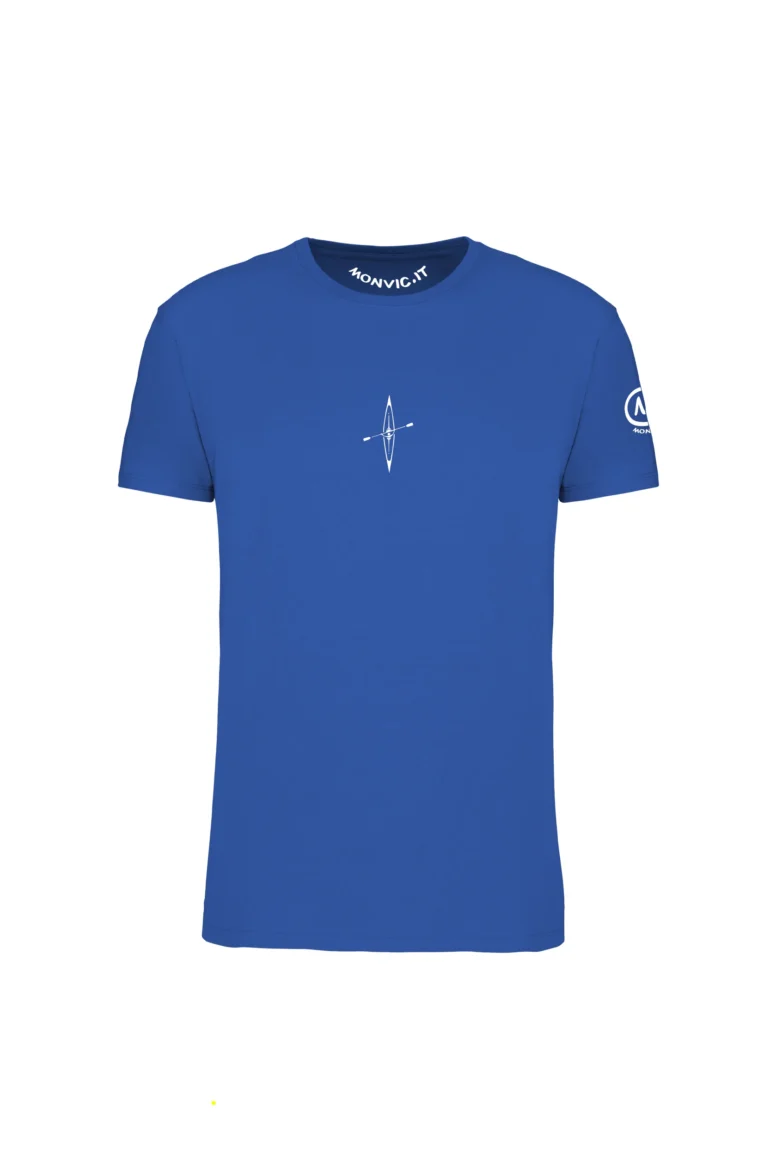 t-shirt canottaggio - blu royal - uomo - HASH MONVIC