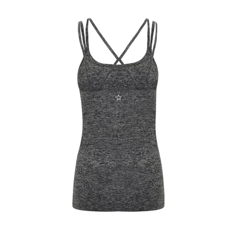Tank top women grey heather CLYO Monvic for sport