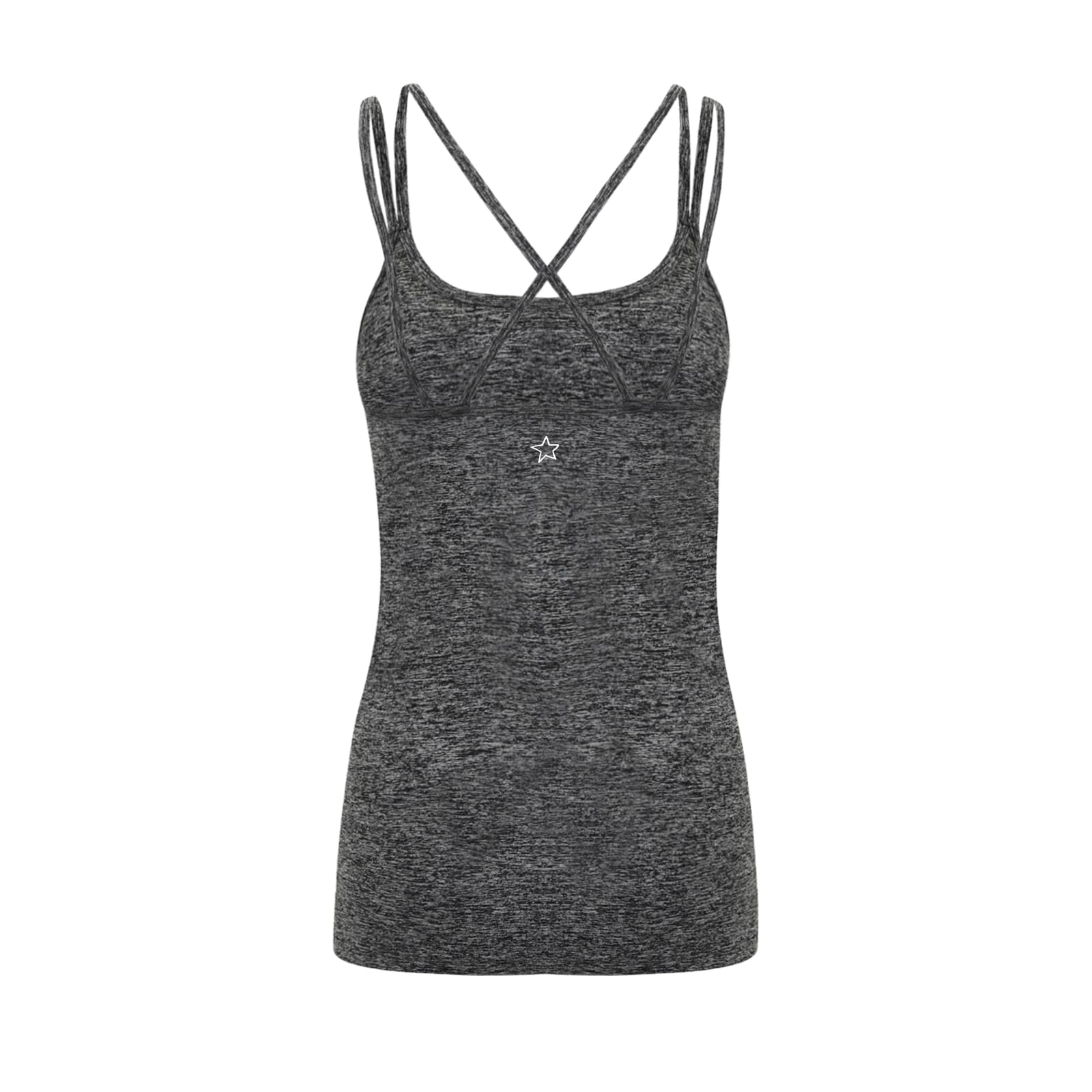 top donna running CLYO Monvic grigia