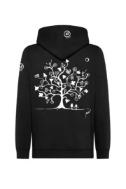 Sweat à capuche unisexe "Magic tree" NAVAJO ORGANIC – Image 4