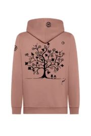 Sweat à capuche unisexe "Magic tree" NAVAJO ORGANIC – Image 2