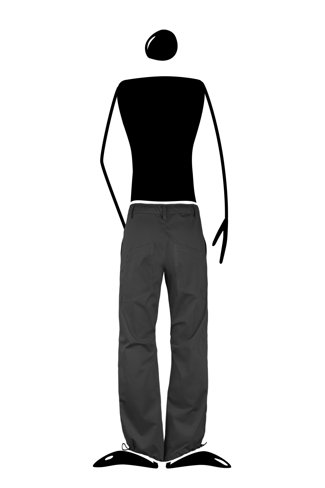 pantalone uomo in cotone carbonio BILLY 2 Monvic
