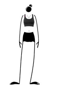 Crop top women JILL PRO Monvic for climbing and running