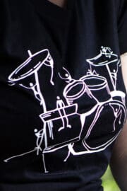 Men's t-shirt "Drums" HASH ORGANIC - Image 5