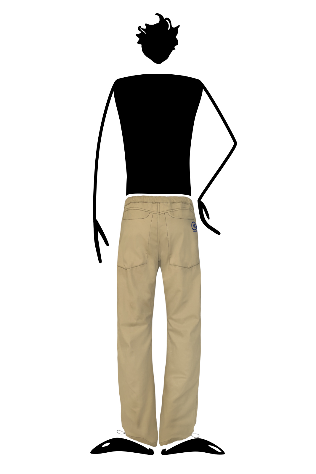 Men's trousers for climbing CLYDE Monvic