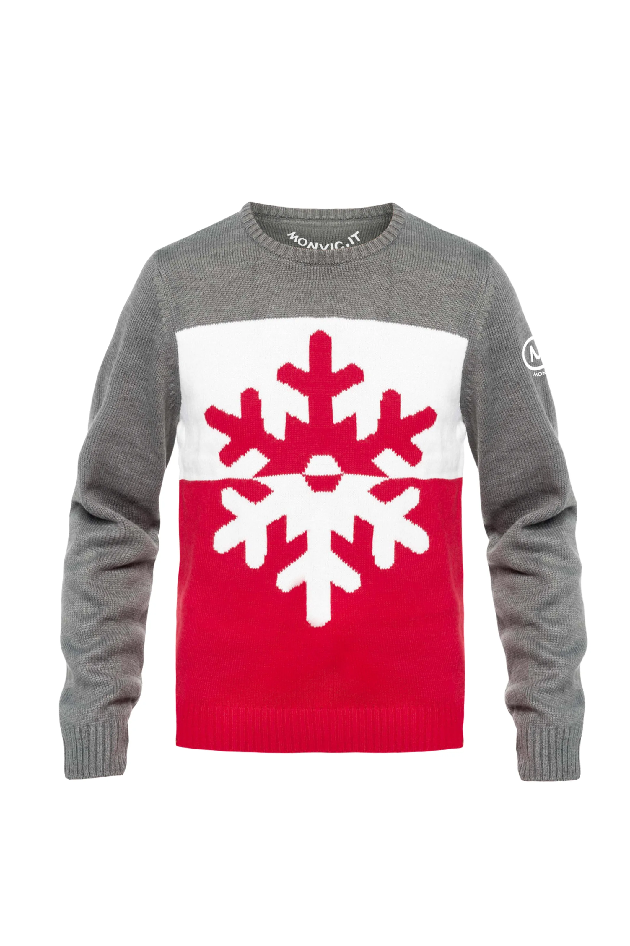 maglione Natalizio fiocco di neve Pull unisexe "Snowflake" BRUCE – Image 1