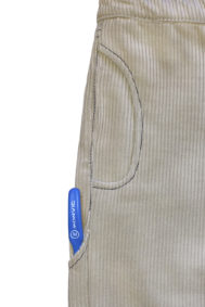 Men's corduroy trousers for climbing CLYDE VELVET Monvic sand