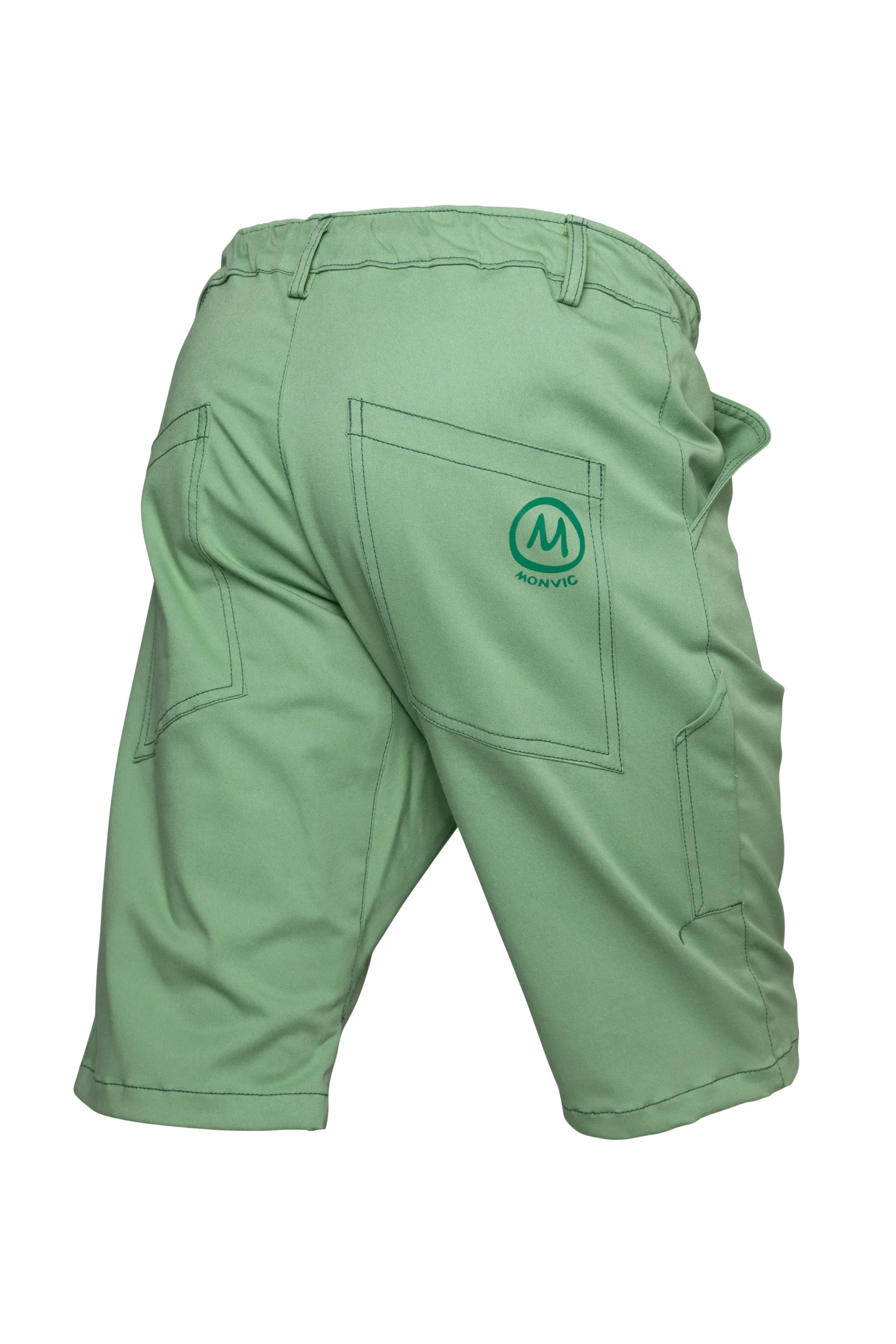 Shorts arrampicata uomo - verde - ALO Monvic