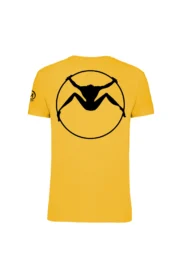 V POWER t-shirt arrampicata uomo giallo - HASH MONVIC