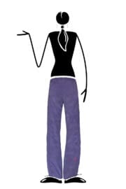 Women's purple corduroy trousers VIOLET VELVET Nice Price!
