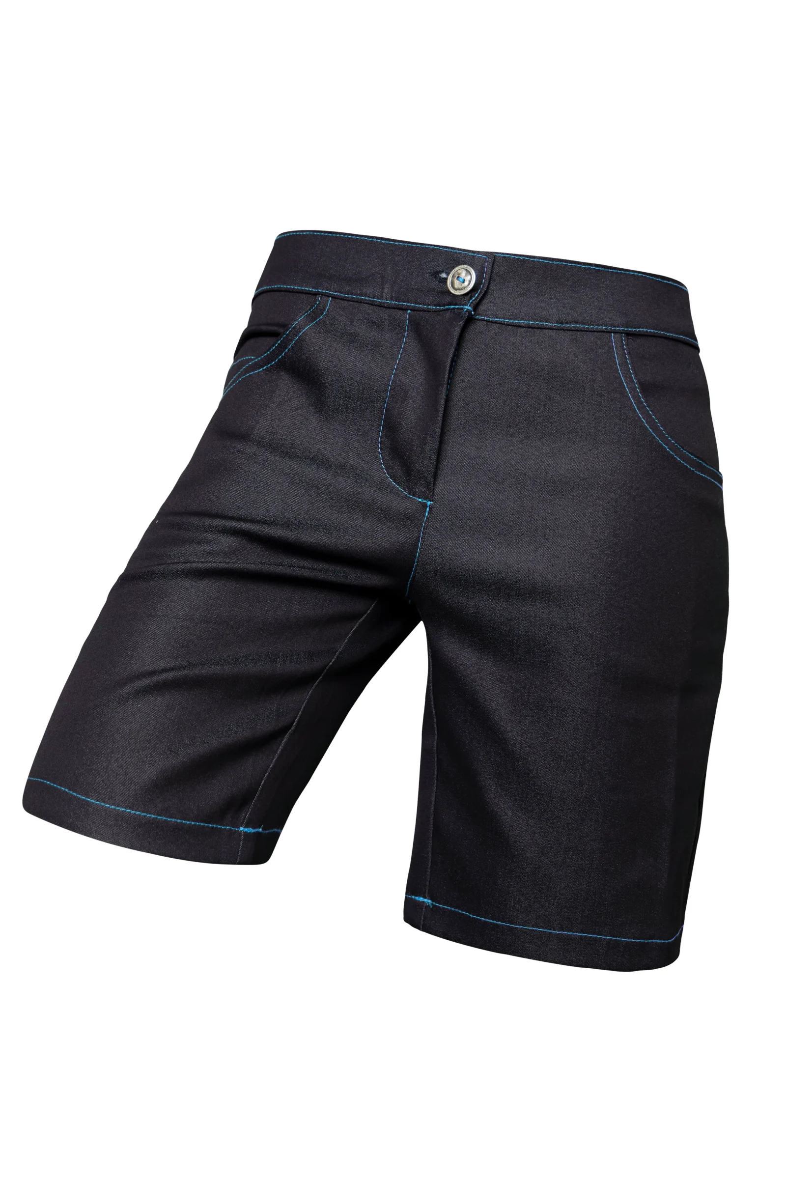 Short d'escalade en jean femme - fil bleu - MINU Monvic