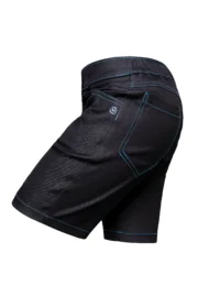 Women's climbing denim shorts - light blue stitching - MINU Monvic