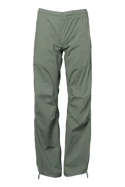 pantalon d'escalade sportive femme - vert militaire - coton stretch - VIOLET MONVIC
