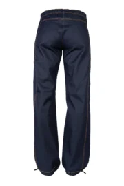Pantalone Jeans arrampicata da donna - denim filo arancione - VIOLET Monvic