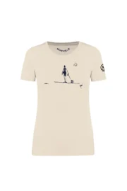 T-shirt Femme "My dog and I" personnalisé SHARON ORGANIC – Image 2