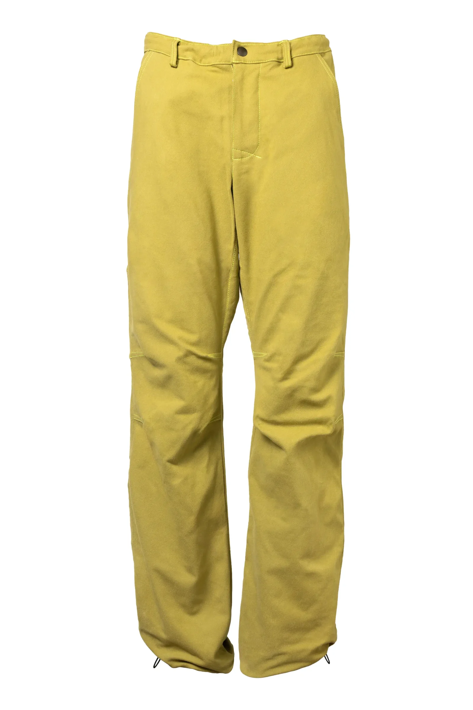 Pantalone arrampicata uomo - ultra elasticizzato - verde lime - BILLY 2 MONVIC
