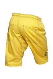 Men's yellow short trousers - SHORTY Monvic