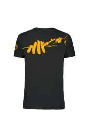 climbing men's t-shirt "Manone" - black - MONVIC