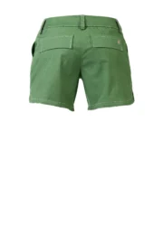 Women's STEFFY shorts in stretch sage green cotton for climbing and city – Monvic