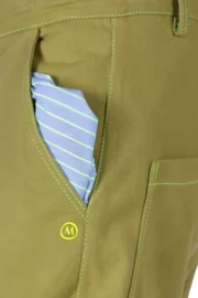 Pantalone arrampicata uomo - ultra elasticizzato - verde lime - BILLY 2 MONVIC
