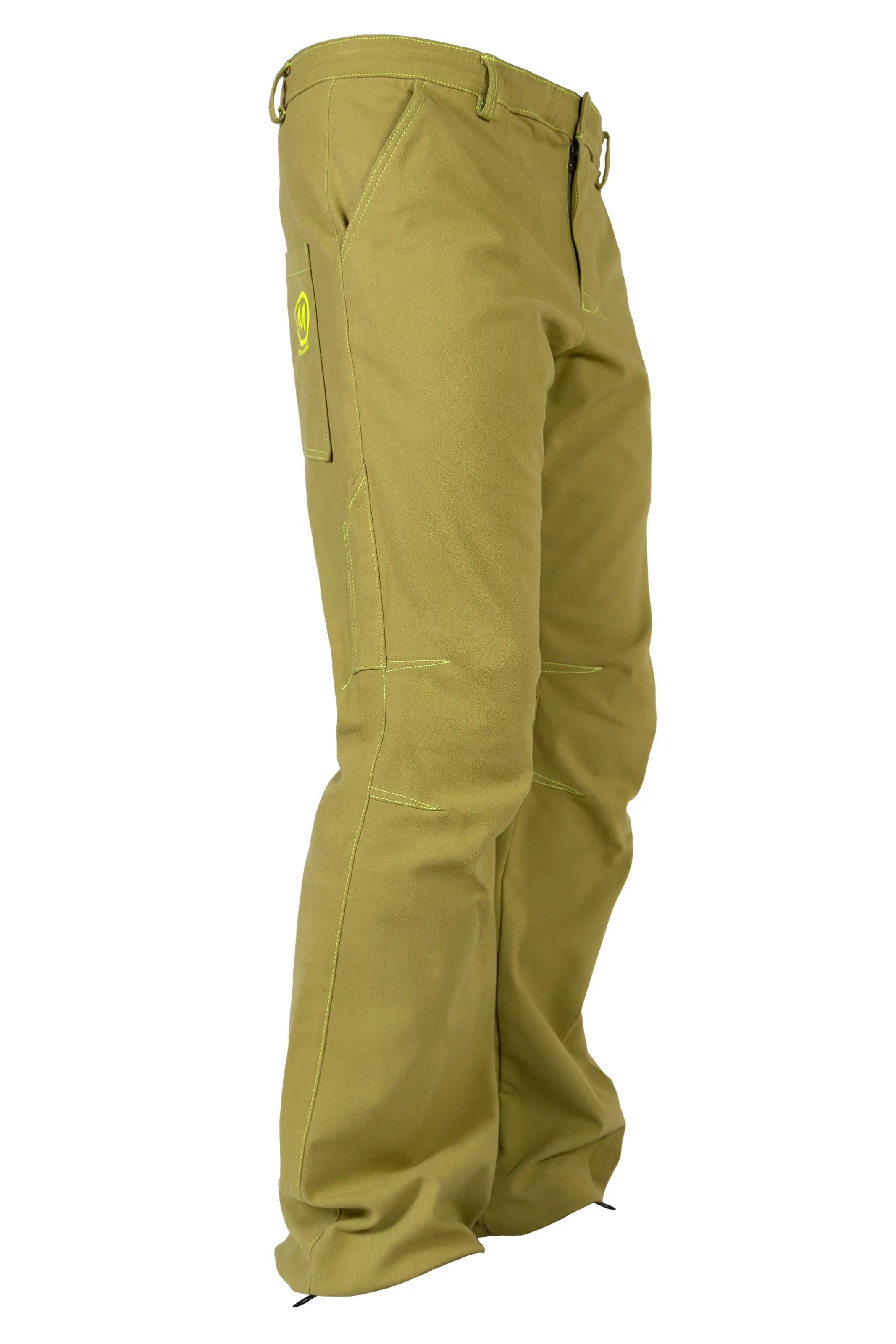 Pantalone arrampicata uomo - ultra elasticizzato - verde lime - BILLY 2 MONVIC Pantalone arrampicata uomo - ultra elasticizzato - verde lime - BILLY 2 MONVIC