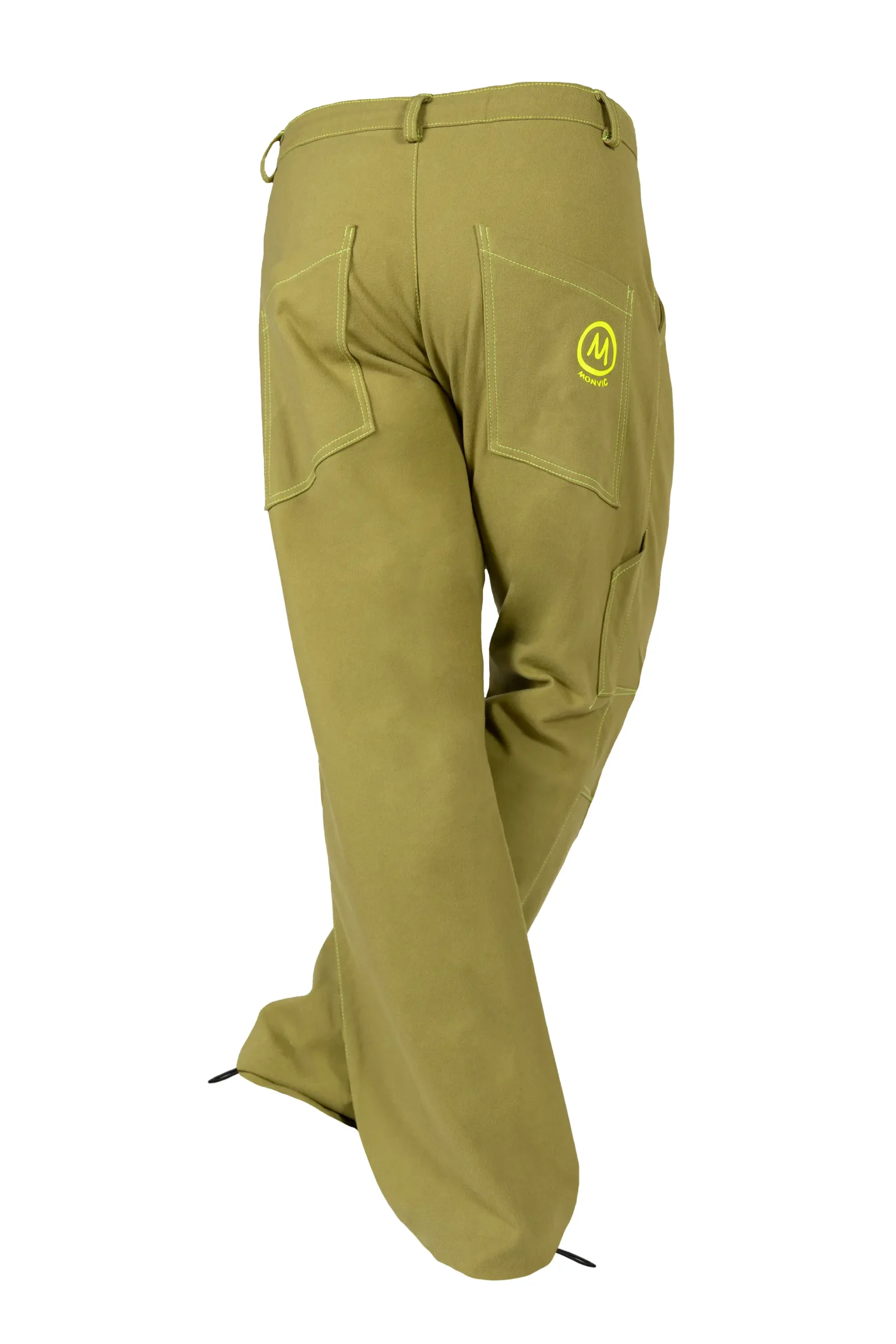 Pantalon d'escalade homme - ultra stretch - vert anis - BILLY 2 MONVIC